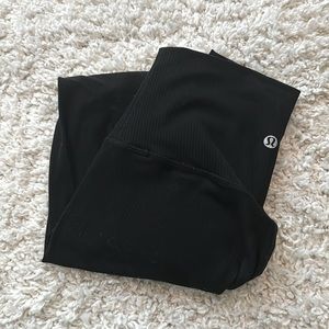 Lululemon Align Ribbed HR Pants 25” Size 2